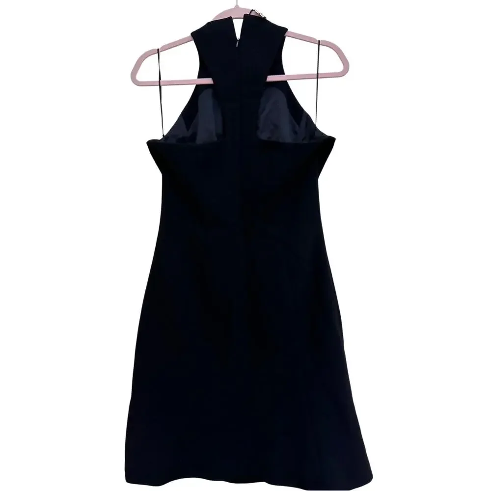Bottega‎ Veneta Halter Dress in Black Lana Vergine 2012 Vergine Wool long dress - Picture 11 of 16